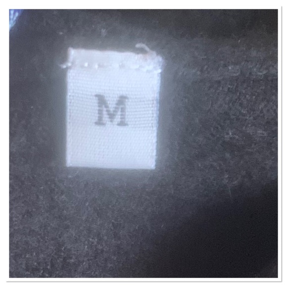 Givenchy Wool Stars & Striped Sweater Mock Neck Long Sleeve Black Red Size M - Picture 9 of 9